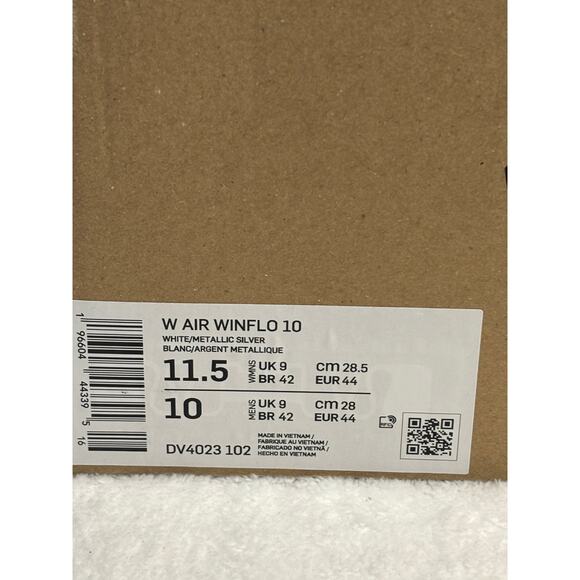 Nike Women’s AIR WINFLO 10 Size W-11.5 M-10 NIB - Picture 5 of 5